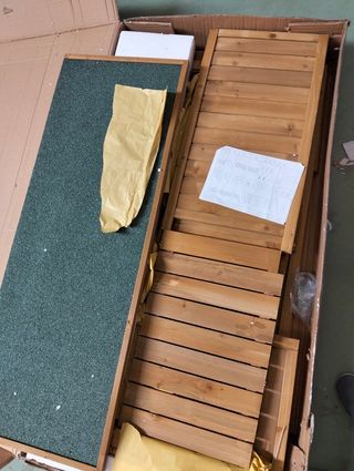 Armario exterior madera Sundy 44×140×162 cm KNH1110