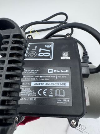 Einhell GC-GP 6538 Bomba de Jardín Eléctrica