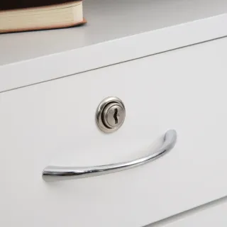 Cajonera Oficina Blanca con Cerradura