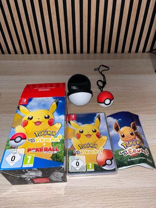Pokémon Let's Go Pikachu + Poké Ball Plus