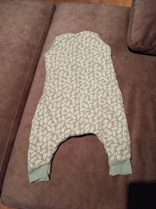 Saco bebé dormir estampado hojas talla 1 tot 2'5