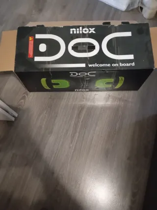 Hoverboard Negro y Verde Casi Nuevo