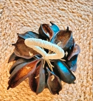 Sonajero semillas tropicales yoga terapia zen