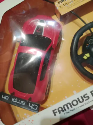 Coche teledirigido Famous Racer 1:18