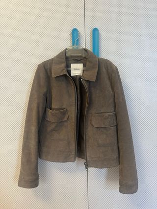 Cazadora ante marrón
