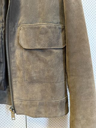 Cazadora ante marrón