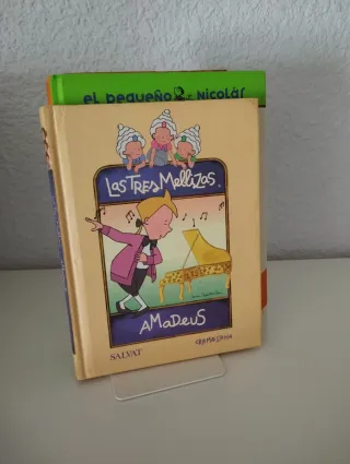 Pack 4 libros infantiles: El pequeño Nicolás, etc.