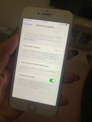 iPhone 7 Dorado/Blanco