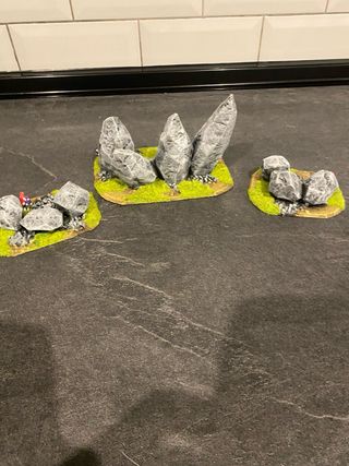 Warhammer Fantasy Terreno Rocas Set