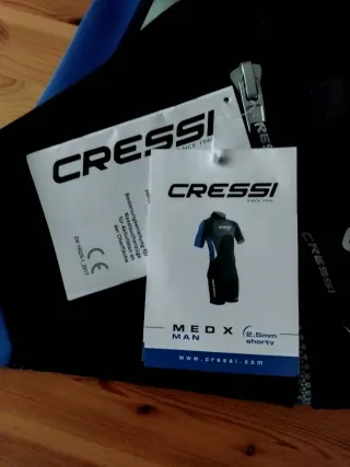 Traje Neopreno Corto Cressi Medx para Hombre.