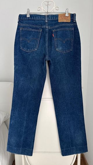 LEVIS 603 VAQUEROS VINTAGE HOMBRE W 32 AZUL OSCURO