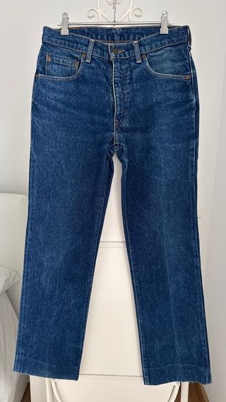 LEVIS 603 VAQUEROS VINTAGE HOMBRE W 32 AZUL OSCURO