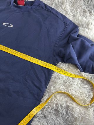 Vintage Oakley Navy Blue Crewneck - Deadstock