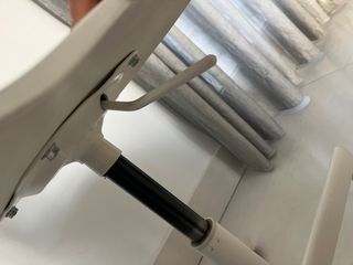 Silla de madera Ikea blanca