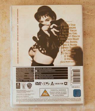 Madonna The Immaculate Collection DVD