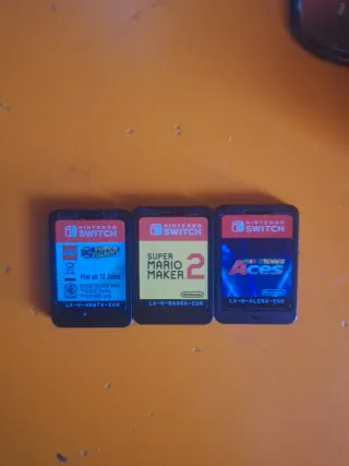 Carcasa para 6 cartuchos Switch+ 3 juegos