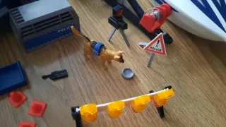 Playmobil Policía Control y Barco