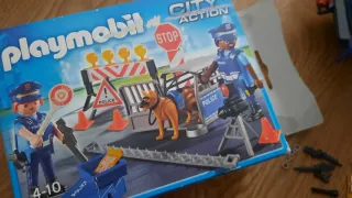 Playmobil Policía Control y Barco