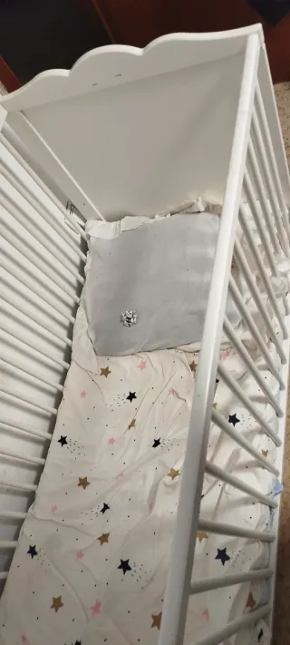 Cuna IKEA blanca