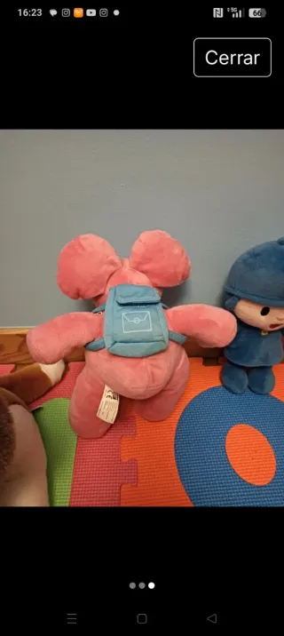 Pareja Peluches Pocoyo y Eli