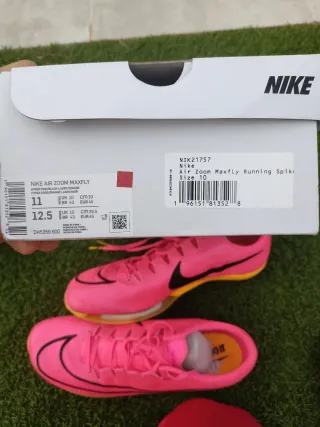 Zapatillas Clavos Nike Air Zoom Maxfly Talla 45