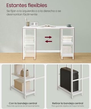 VASAGLE Escritorio, Mesa de Ordenador