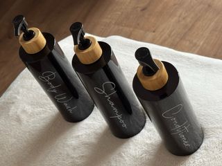 Set 3 Dispensadores Jabón Recargables