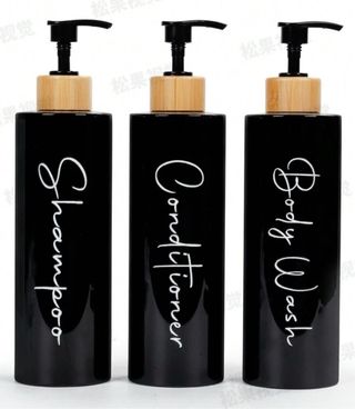 Set 3 Dispensadores Jabón Recargables