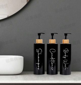 Set 3 Dispensadores Jabón Recargables