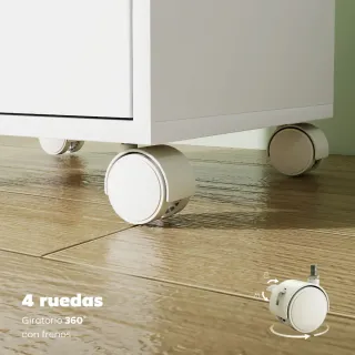 Cajonera Móvil Archivador Escritorio 6 Cajones