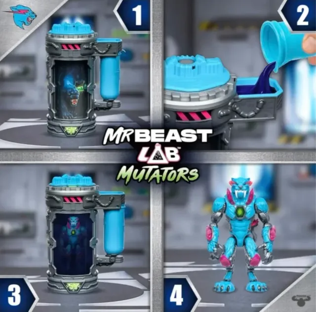 MrBeast Lab Mutators Cámara Mutación Pantera