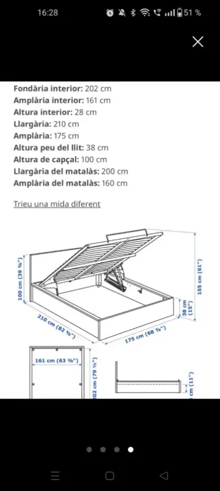 Canapé 140cm Roble MALM IKEA