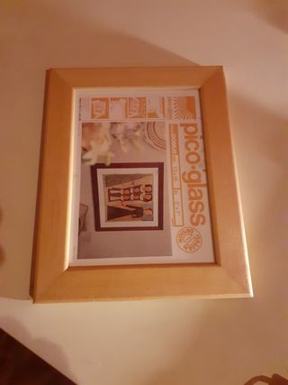 Cornice in legno pico-glass 13x18 cm