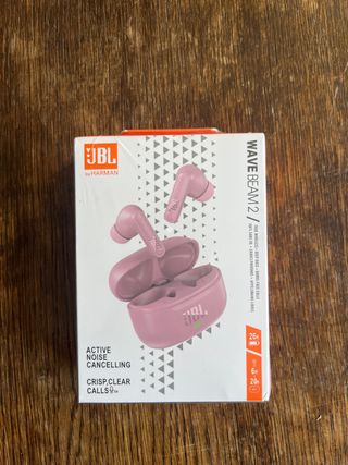 Auriculares Inalámbricos JBL Wave Beam 2 Rosa