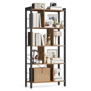 Librería VASAGLE 5 Niveles Industrial 120 cm