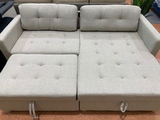 Sofá Cama Chaise Longue con Arcón 200cm