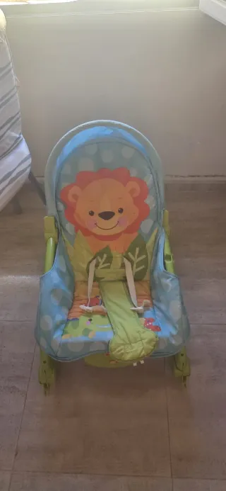 Tumbona bebé Fisher-Price león