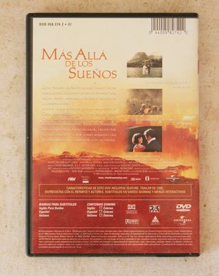 DVD Más allá de los sueños