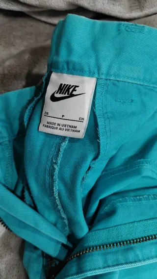 Bermudas Nike Azul Claro Talla S 36/38