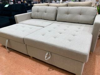 Sofá Cama Chaise Longue con Arcón 200cm