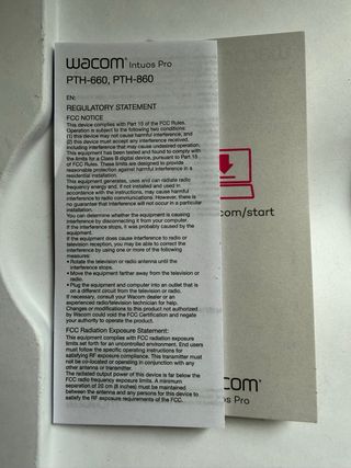 Wacom Intuos Pro M PTH-660/860