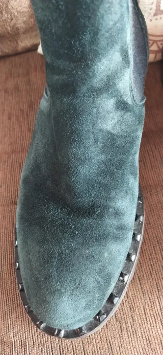 Botas de piel verdes Alpe Woman nº39