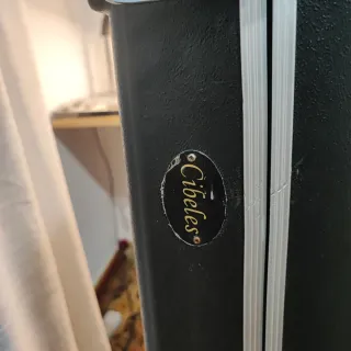 Funda Rígida Guitarra Estrecha Negra