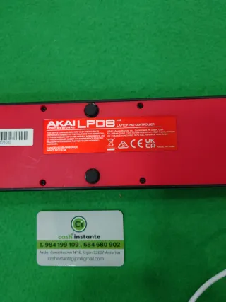 Controlador Akai LPD8