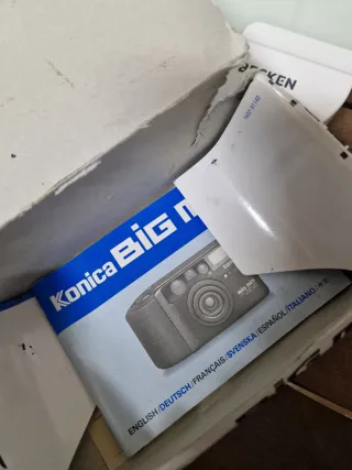 Máquina Fotográfica vintage Konica Big Mini BM-311