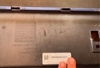 Parachoques BMW Serie 1 F20 Azul