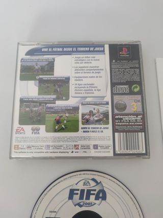 FIFA 2001 PlayStation PAL