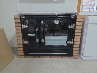 Cocina de leña clásica