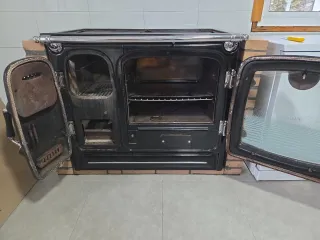 Cocina de leña clásica