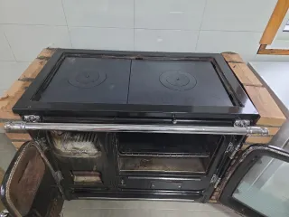 Cocina de leña clásica